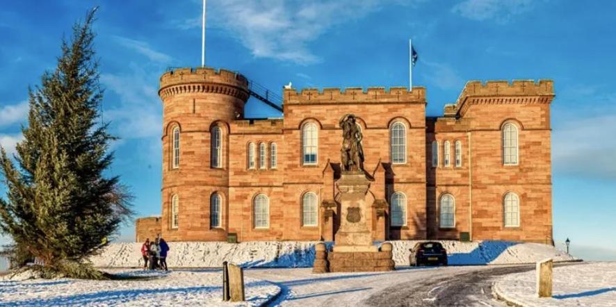 Вилла The Castle Front Nest Инвернесс Экстерьер фото